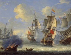 Zeeslag door Adam Silo